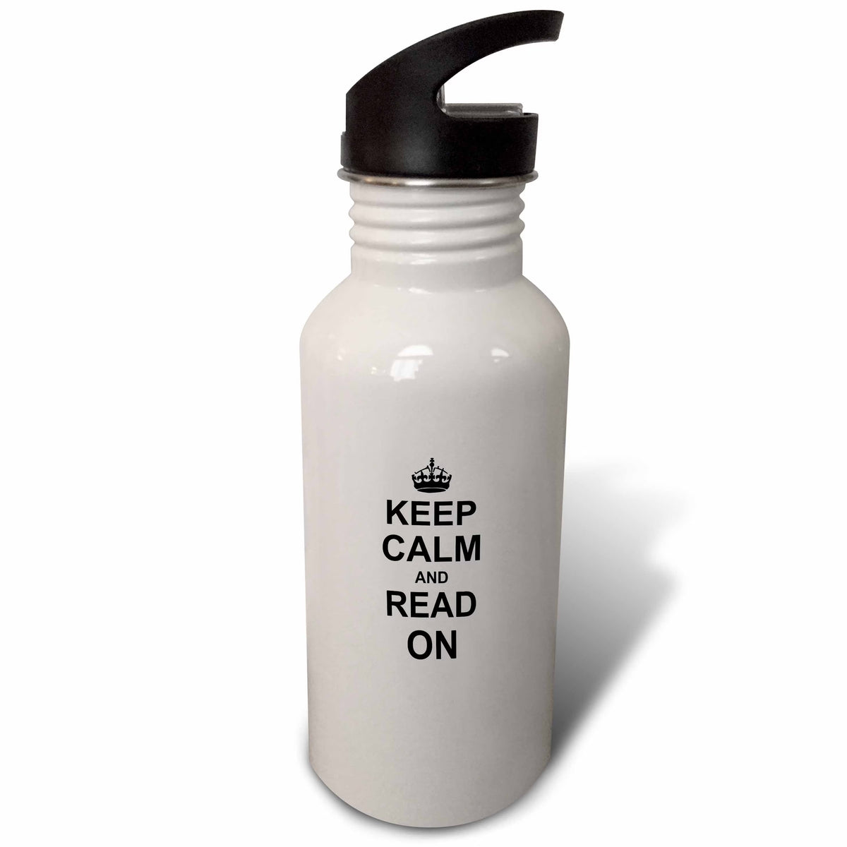 21 oz Black Sports Water Bottle P140689