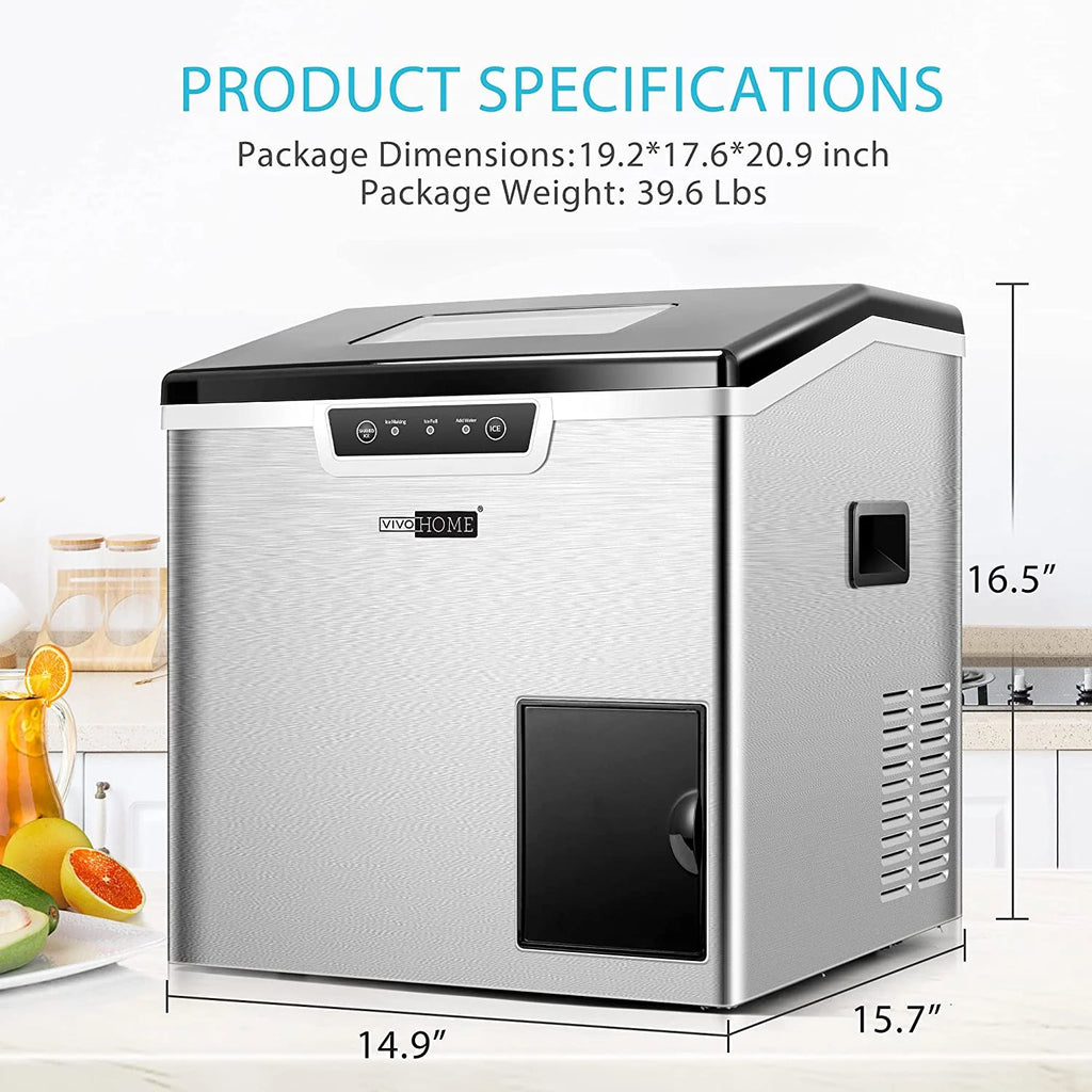 2 in 1 Countertop Ice Maker & Ice Shaver Machine V396016