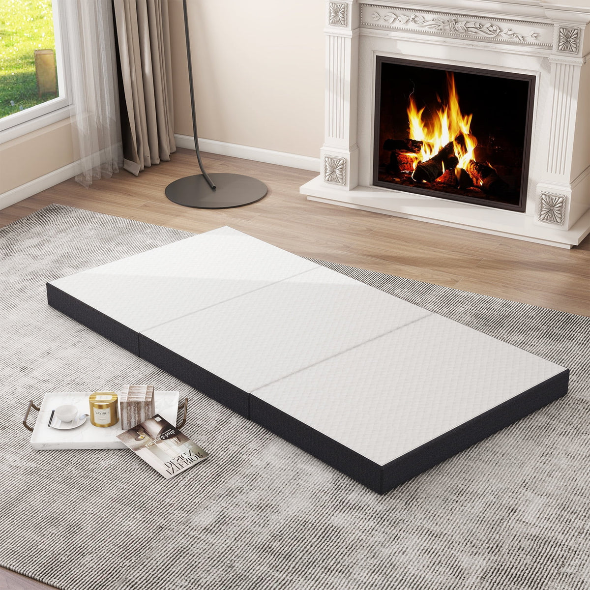 Memory Foam Tri-fold Mattress Full Size V700826