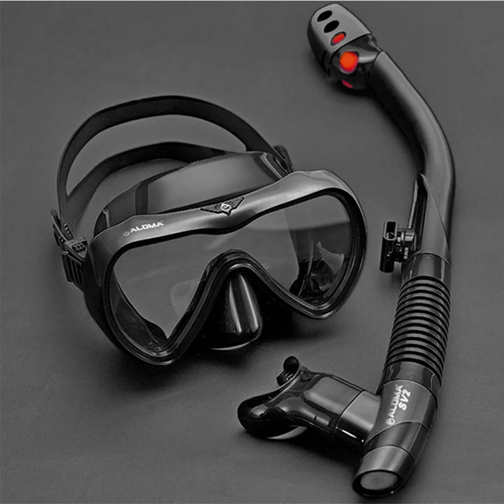 Leakproof Snorkel Set with Anti fog Goggles and Snorkel Tube H2362