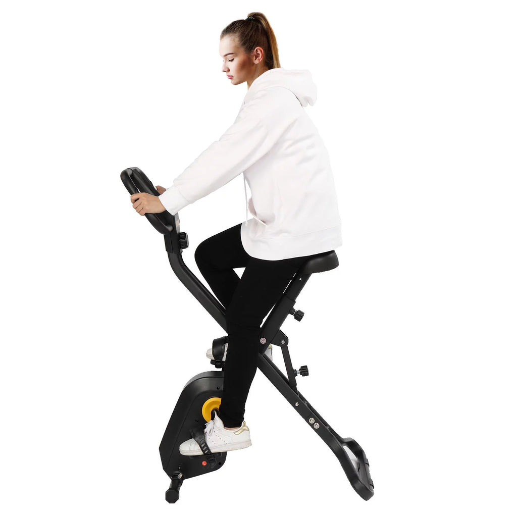 Folding Magnetic Stationary Exercise Bike M1350
