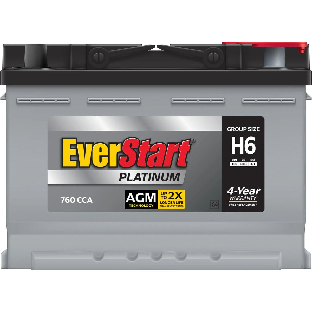 AGM Automotive Battery Group H6 12 Volt 760 CCA G5718