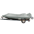 Grey Extra Wide Boat Cover for Jon Style Bass Boats L6044