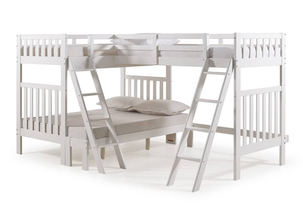 Dove Gray Twin Bed N1530