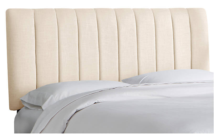 Gray Channel Headboard M50052