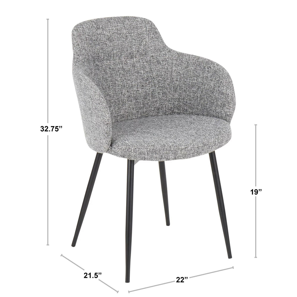 Industrial Dining Arm Chair W416