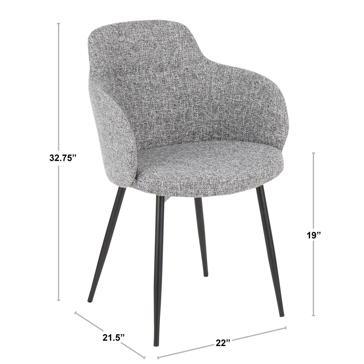 Industrial Dining Arm Chair W416
