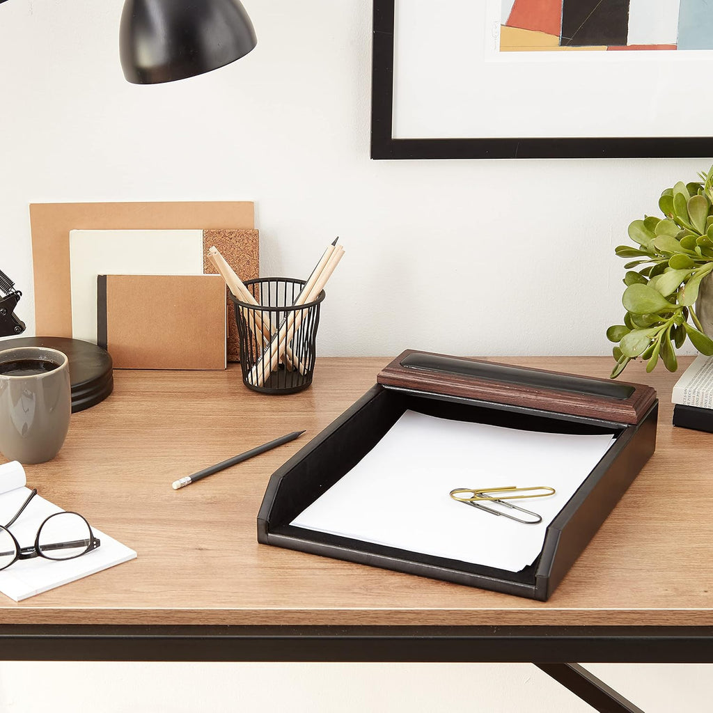 Walnut Letter Tray K6017