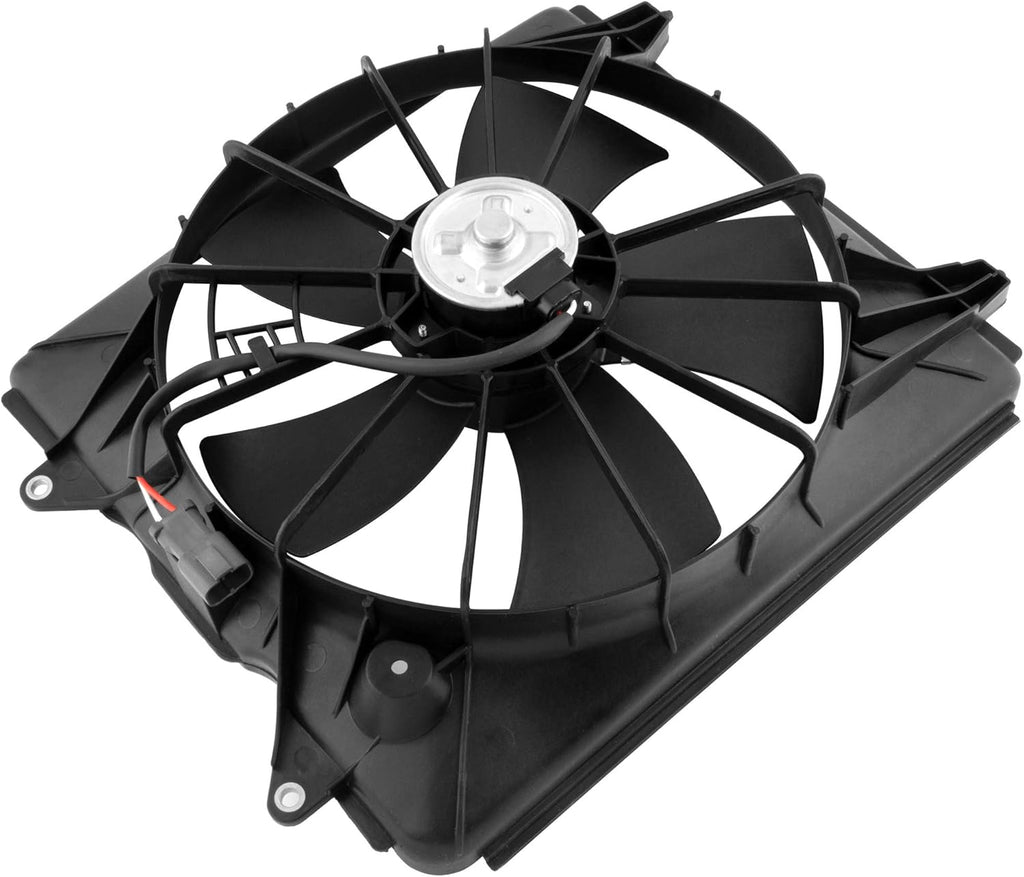 Radiator Cooling Fan Motor Assembly Pack of 2 Z63125