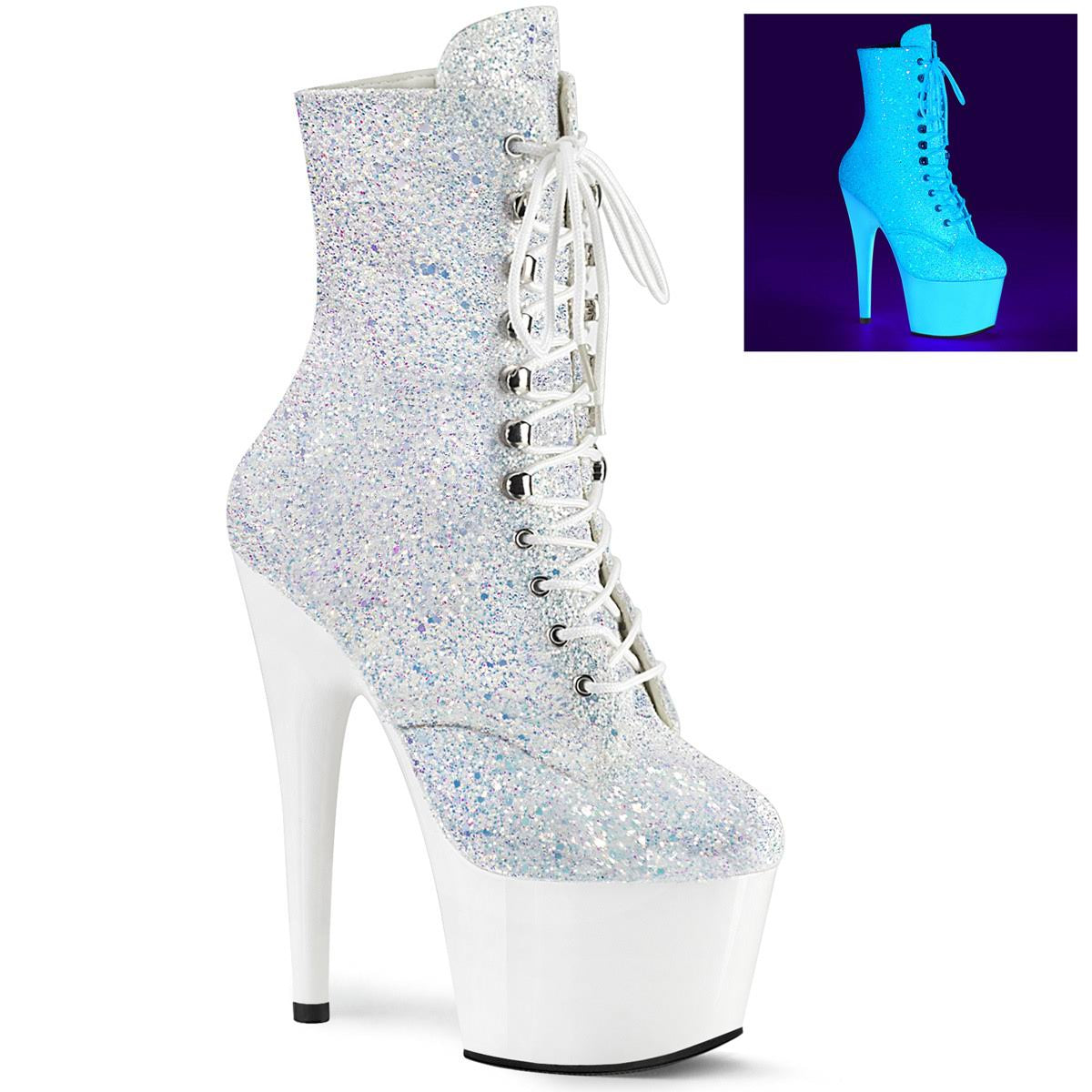 Black 7x22 Heel Platform Ankle Boot C307200