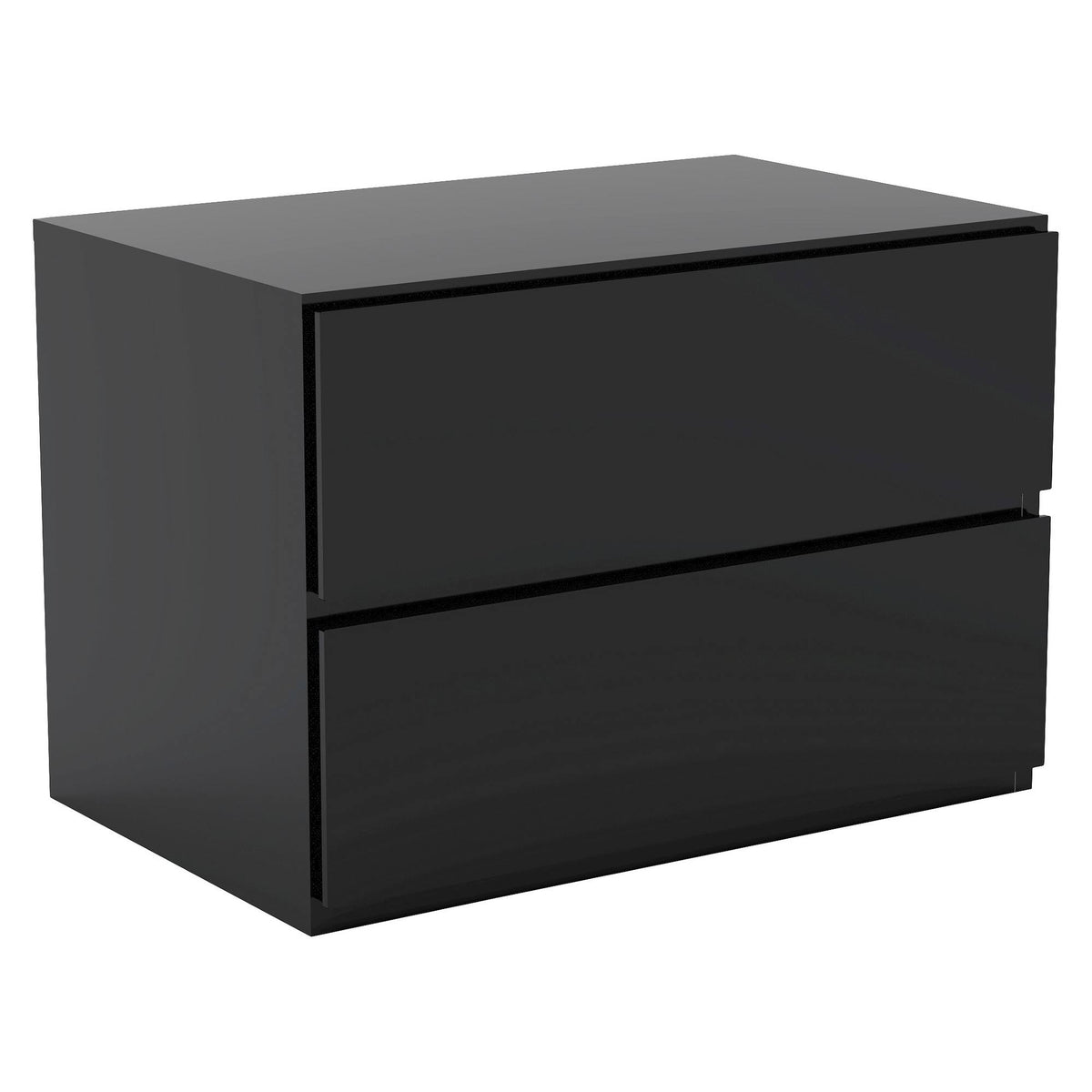 Black Nightstand L53363