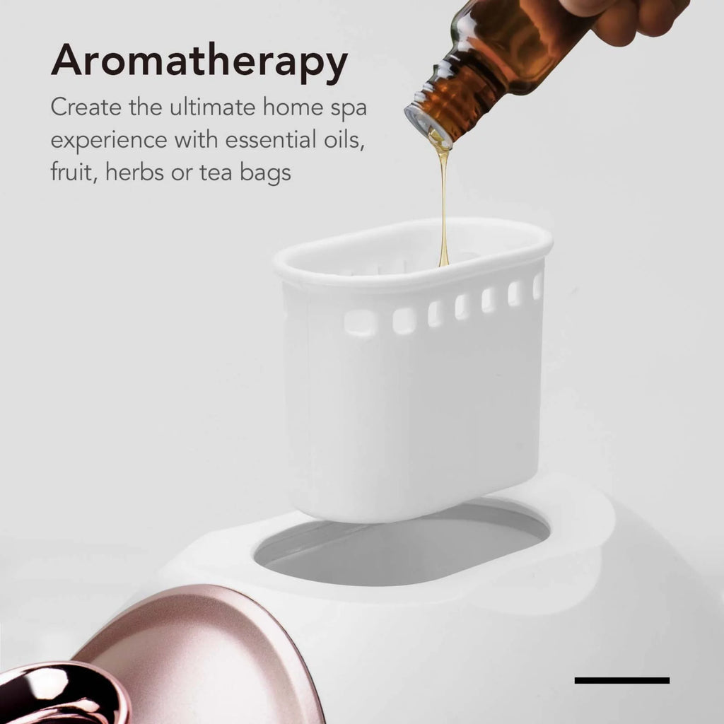Hot & Cool Nano Ionic Facial Steamer with Aromatherapy D587179