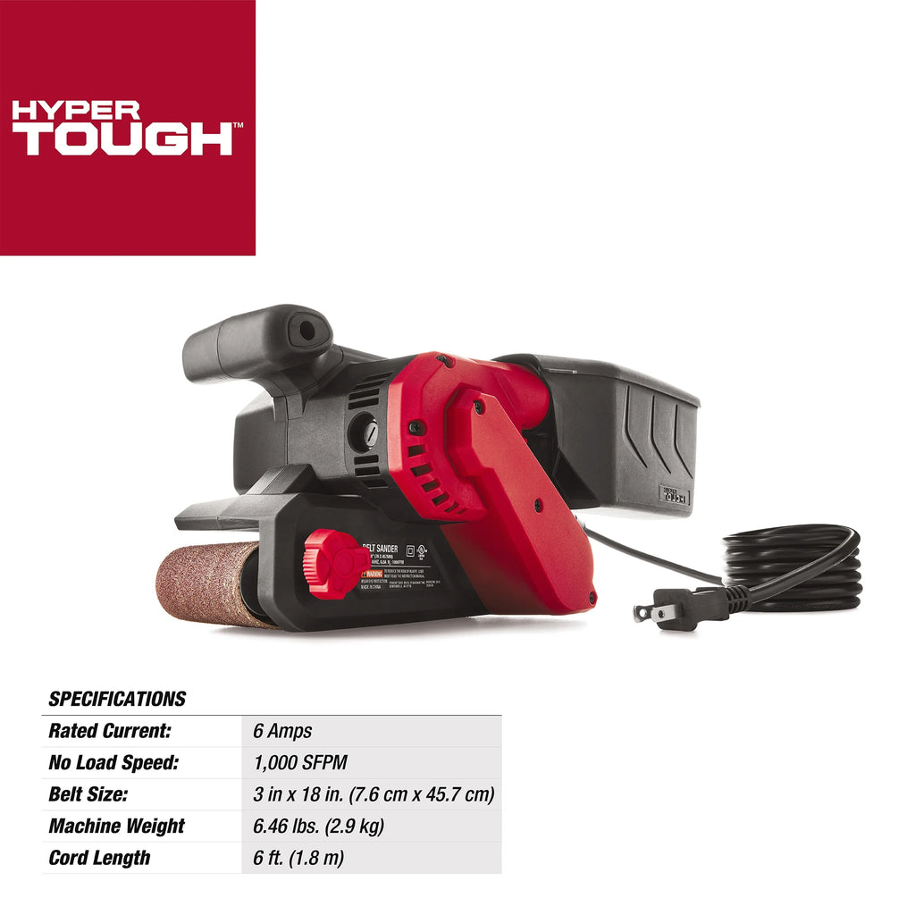 6-Amp Belt Sander F636610