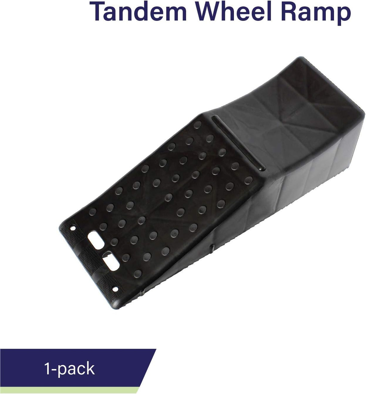 Tandem Wheel Ramp, 5.5in Tire Lift, Concave Portable Ramp, Pack of 2 X6350