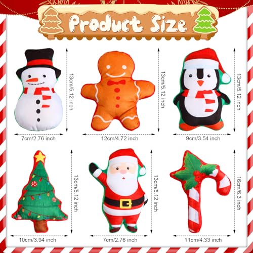 24 Pieces Christmas Catnip Toys K68905