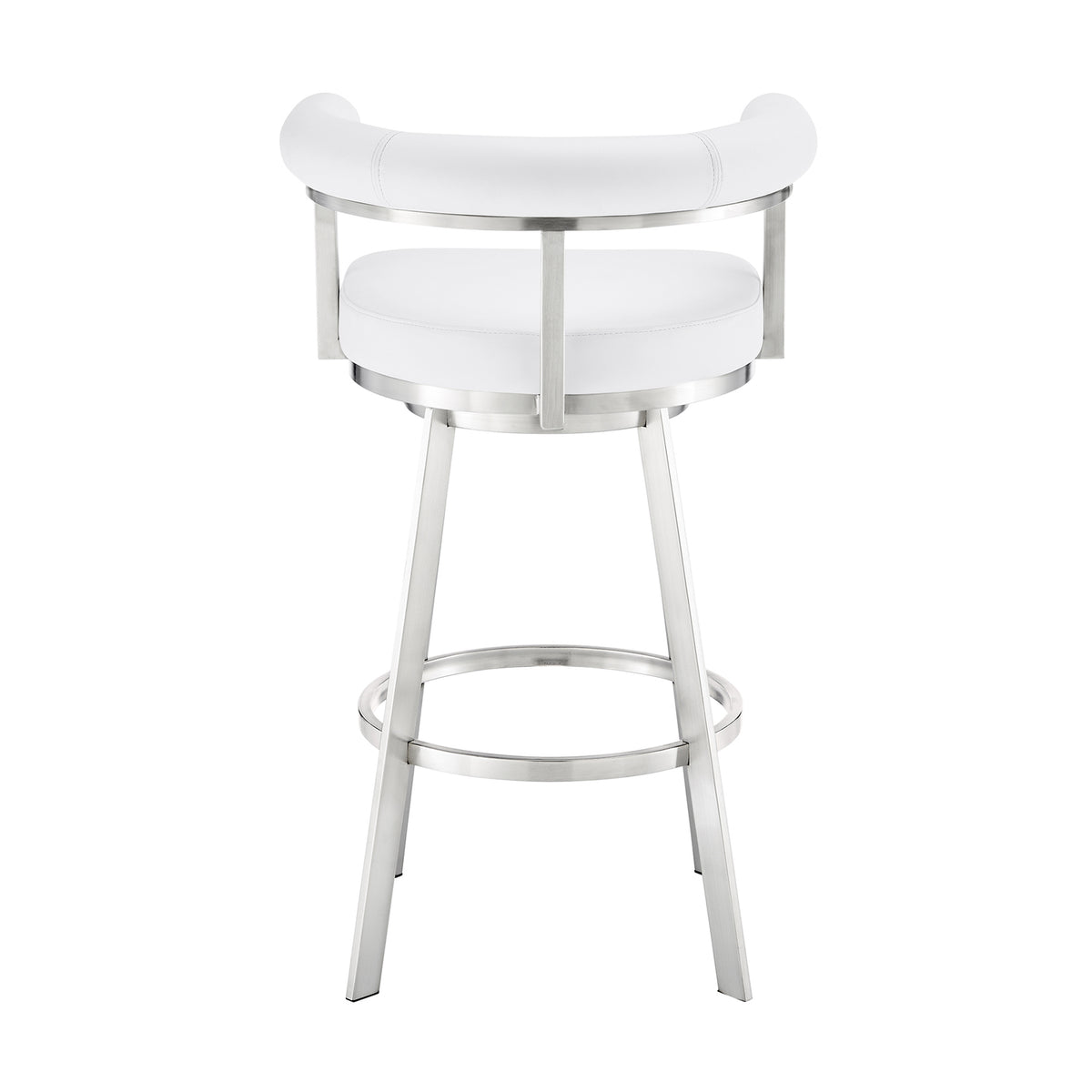 Black/Chrome Swivel Bar Stool C70722