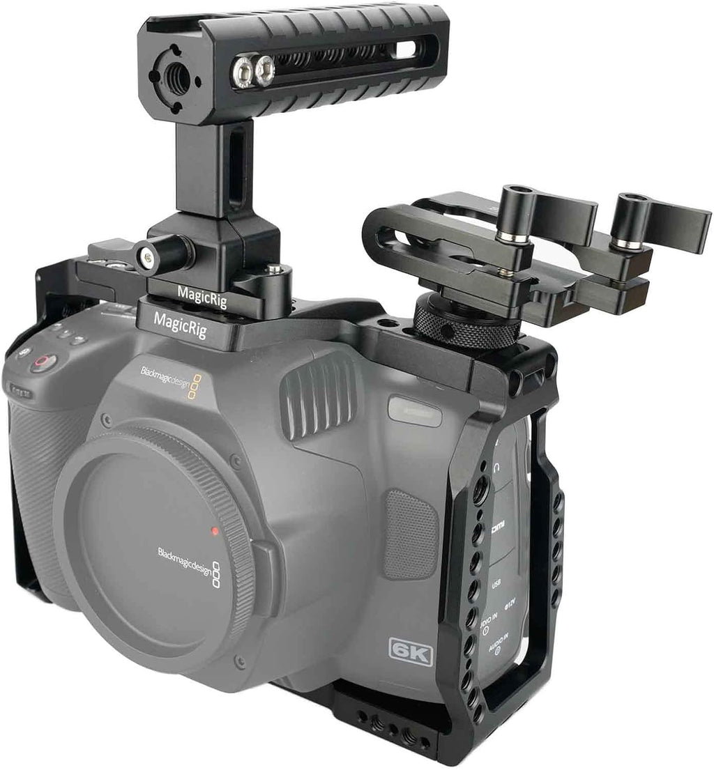 Full Cage Kit with Rubber Top Handle & T5 SSD Mount R118