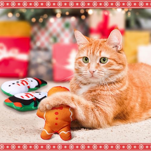 24 Pieces Christmas Catnip Toys K68905