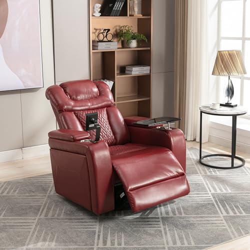 Electric Recliner Chair with USB Charge Port and Cup Holders V431793