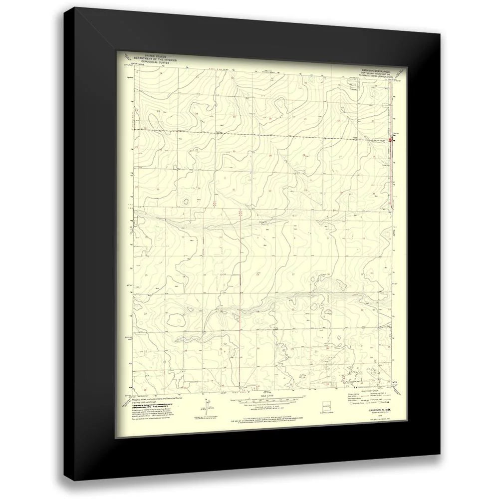 Black Modern Framed Art Print A641038