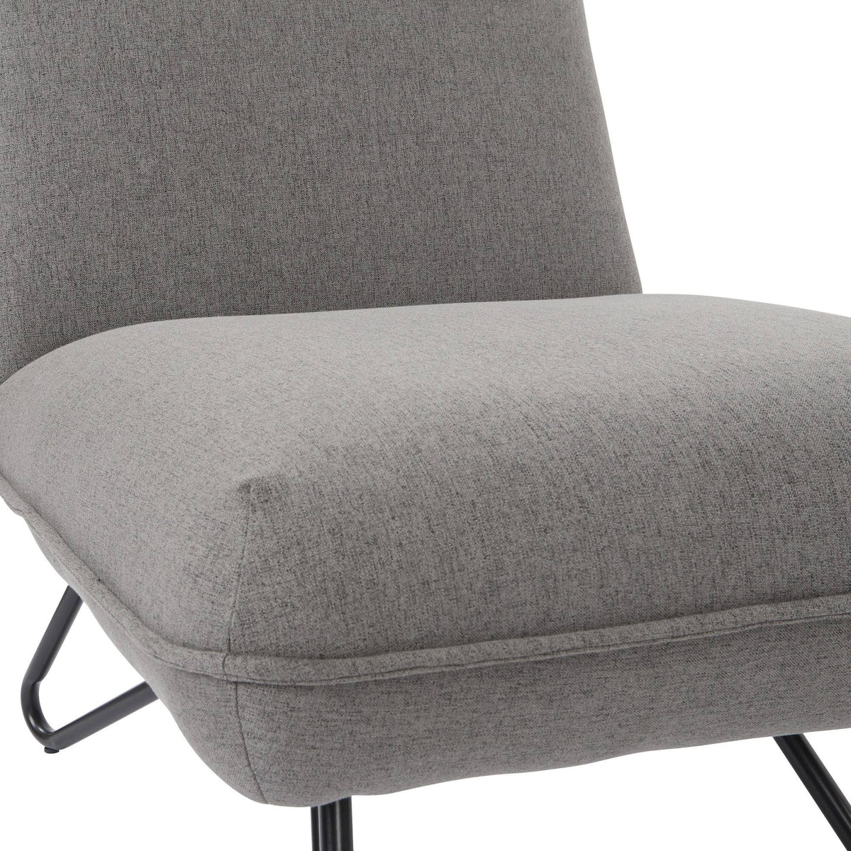 Grey Chair and Ottoman J911
