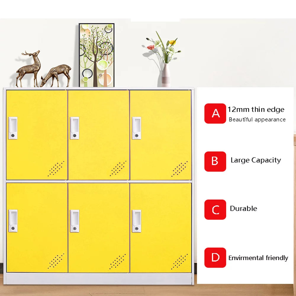 Office and School Locker Cabinet Organizer with Lock S8520