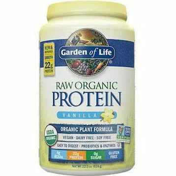 Organic Vanilla Protein 22 oz I373