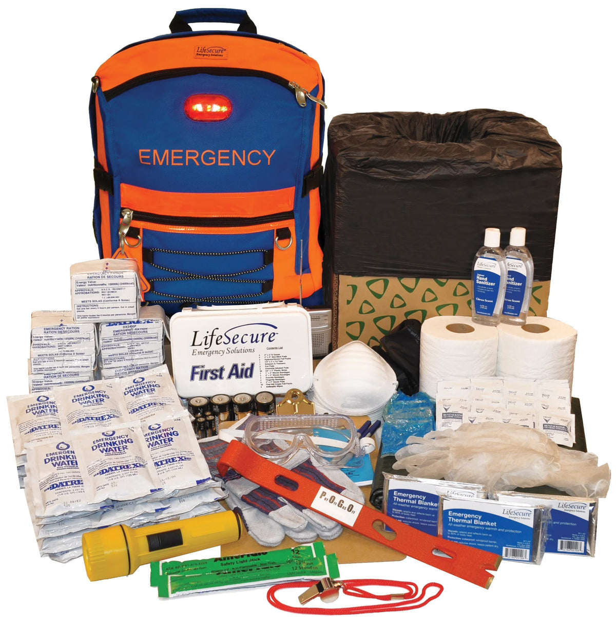 30-Person Evacuation & Shelter-In-Place Survival Kit P2815