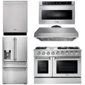 48 Propane Gas Range, Range Hood, Refrigerator, Dishwasher, Microwave X737