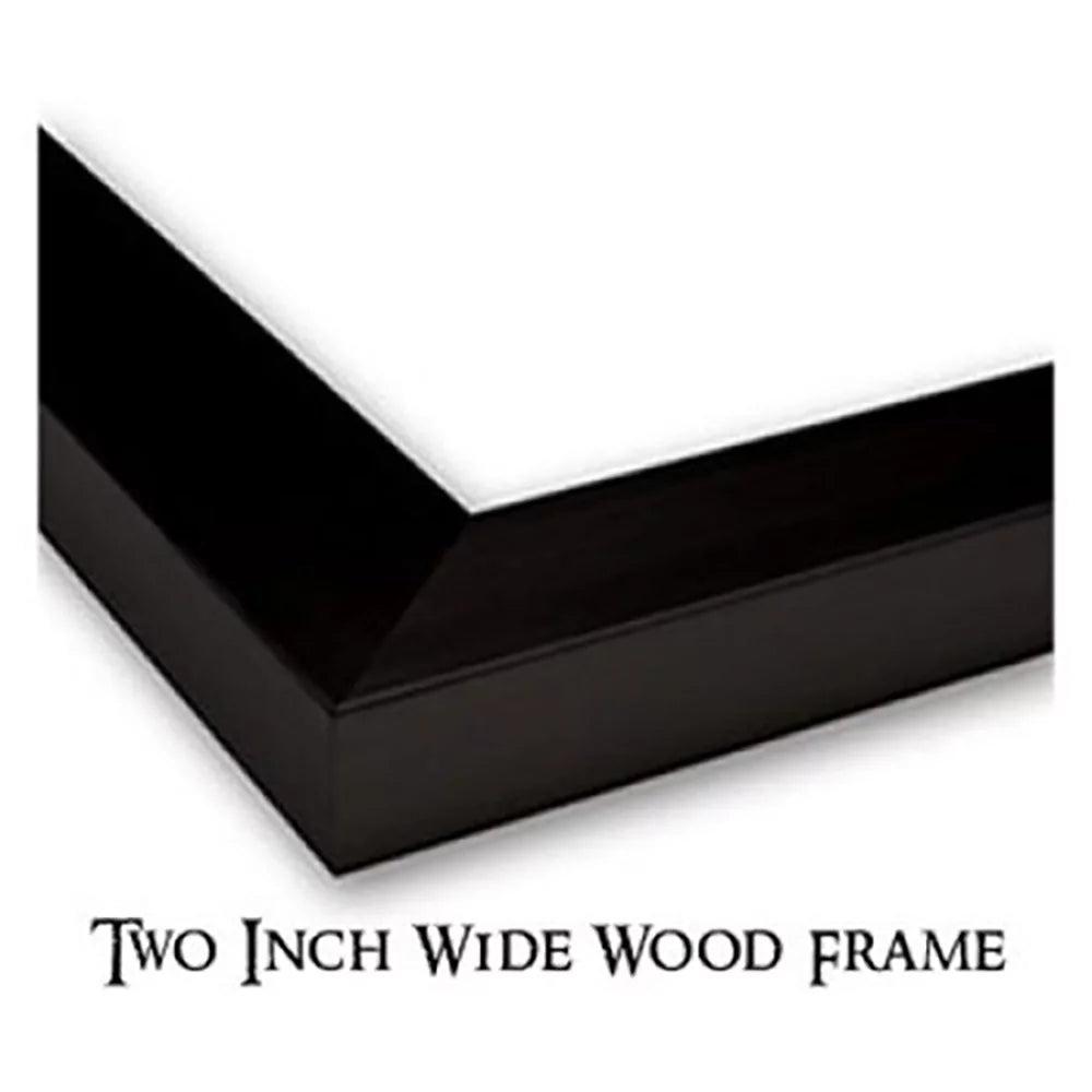 Black Modern Framed Art Print A641038