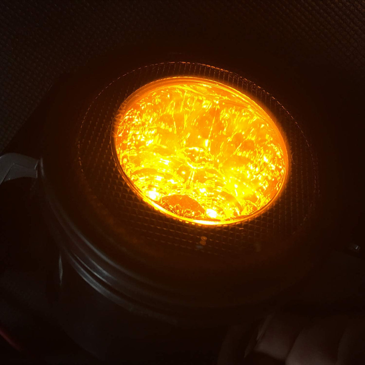 Smoke Lens LED Driving Halo Lights with Turn Signal for Mini Cooper R19488