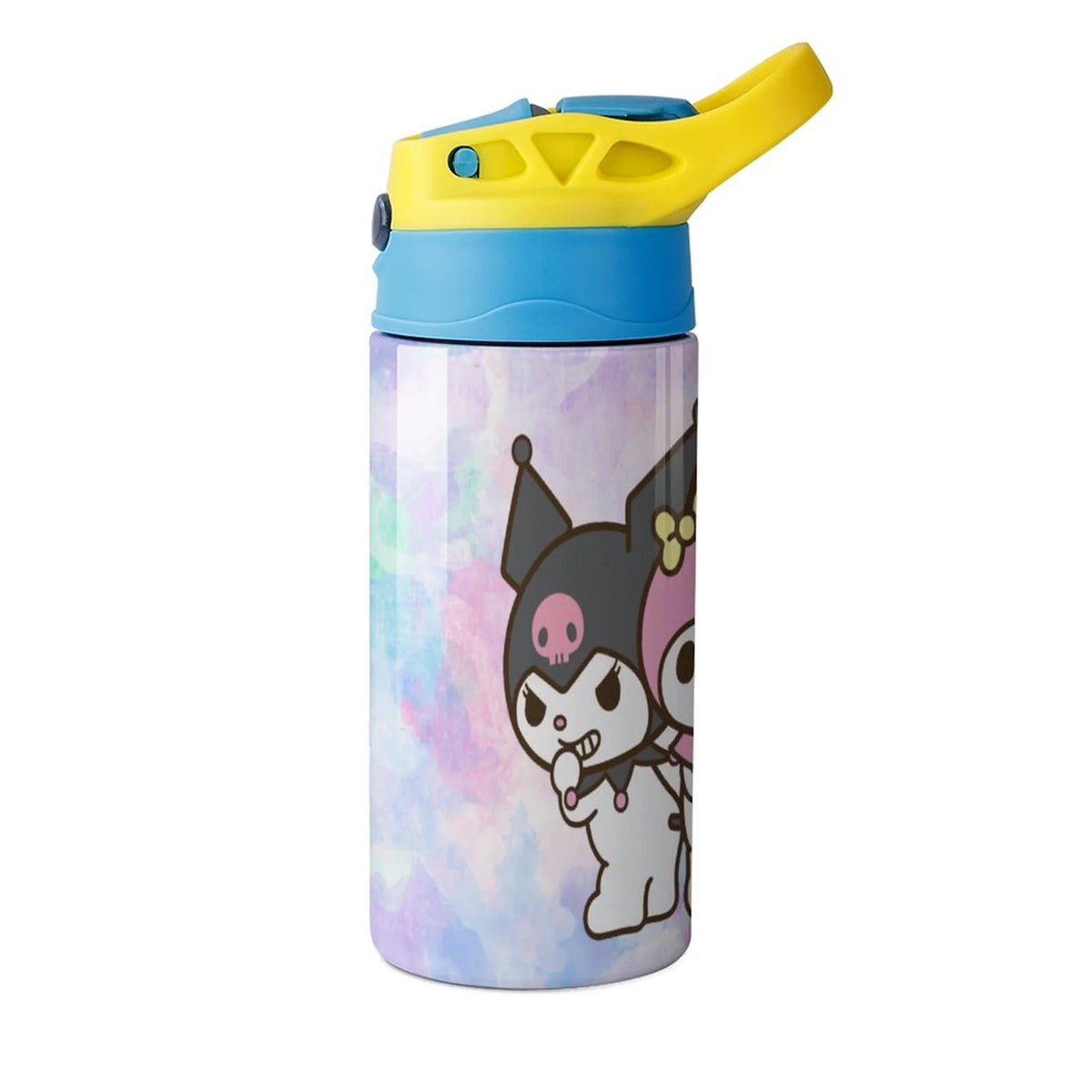 Stainless Steel Straw Water Bottle Y5096
