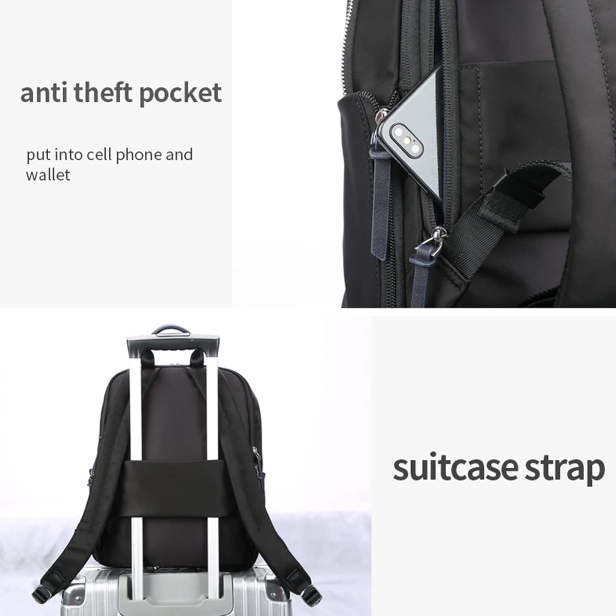 Water Resistant Laptop Backpack for 14 Inch Laptop K8363