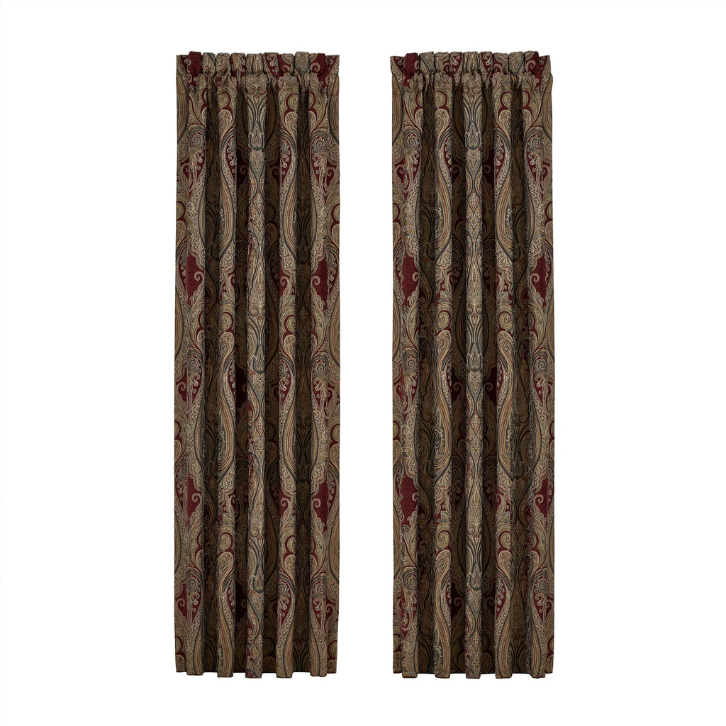 Red Window Panel Pair W6389