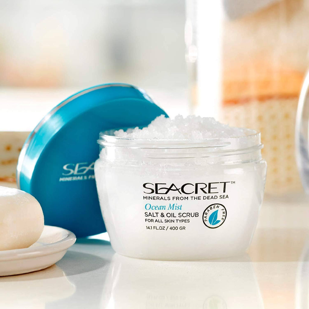 Salt & Oil Scrub Ocean Mist 14.1 oz H111180