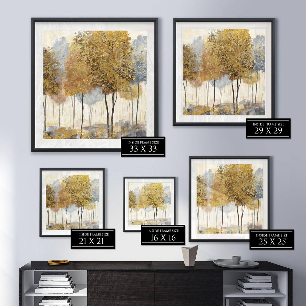 Framed Giclee Print 32x32 P8564