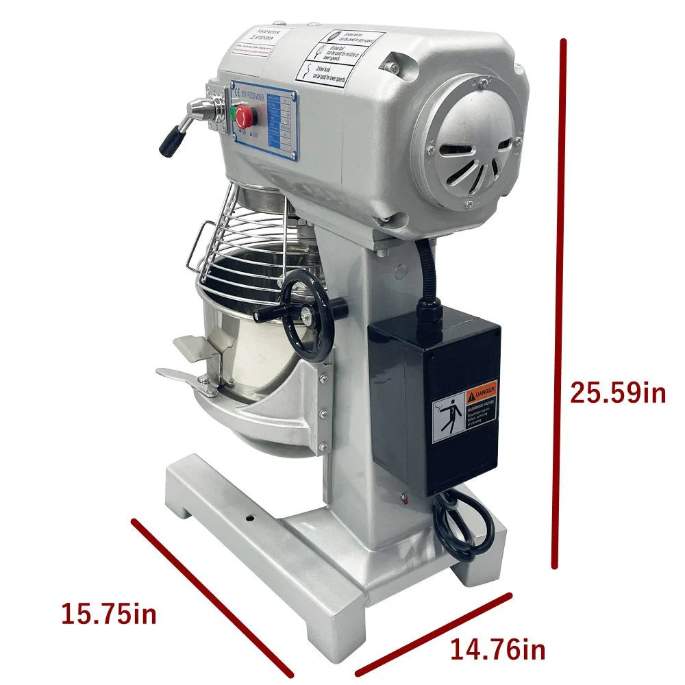 Commercial Electric Dough Mixer 3 Speed 450w 10L O162