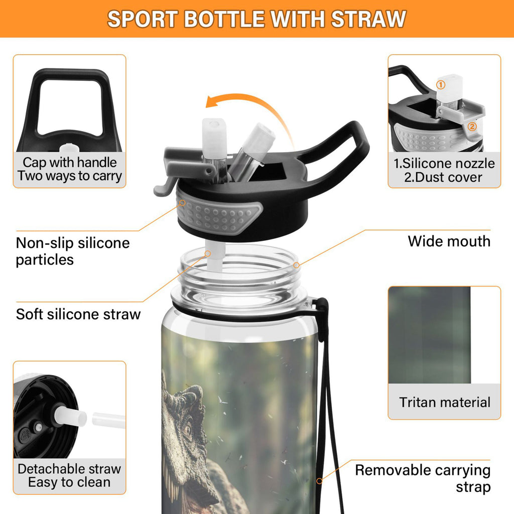 32oz Leakproof Tritan Water Bottle with Straw R56376