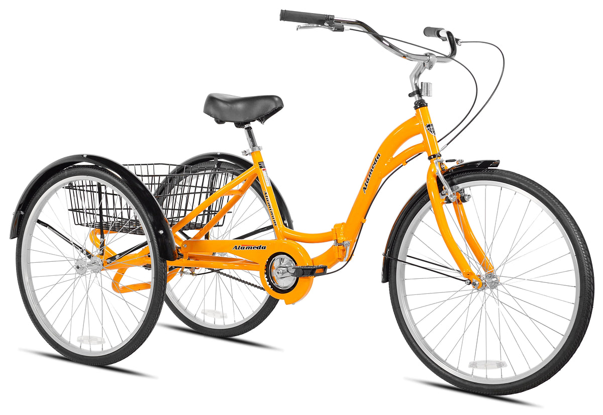Blue Folding Adult Trike D700707