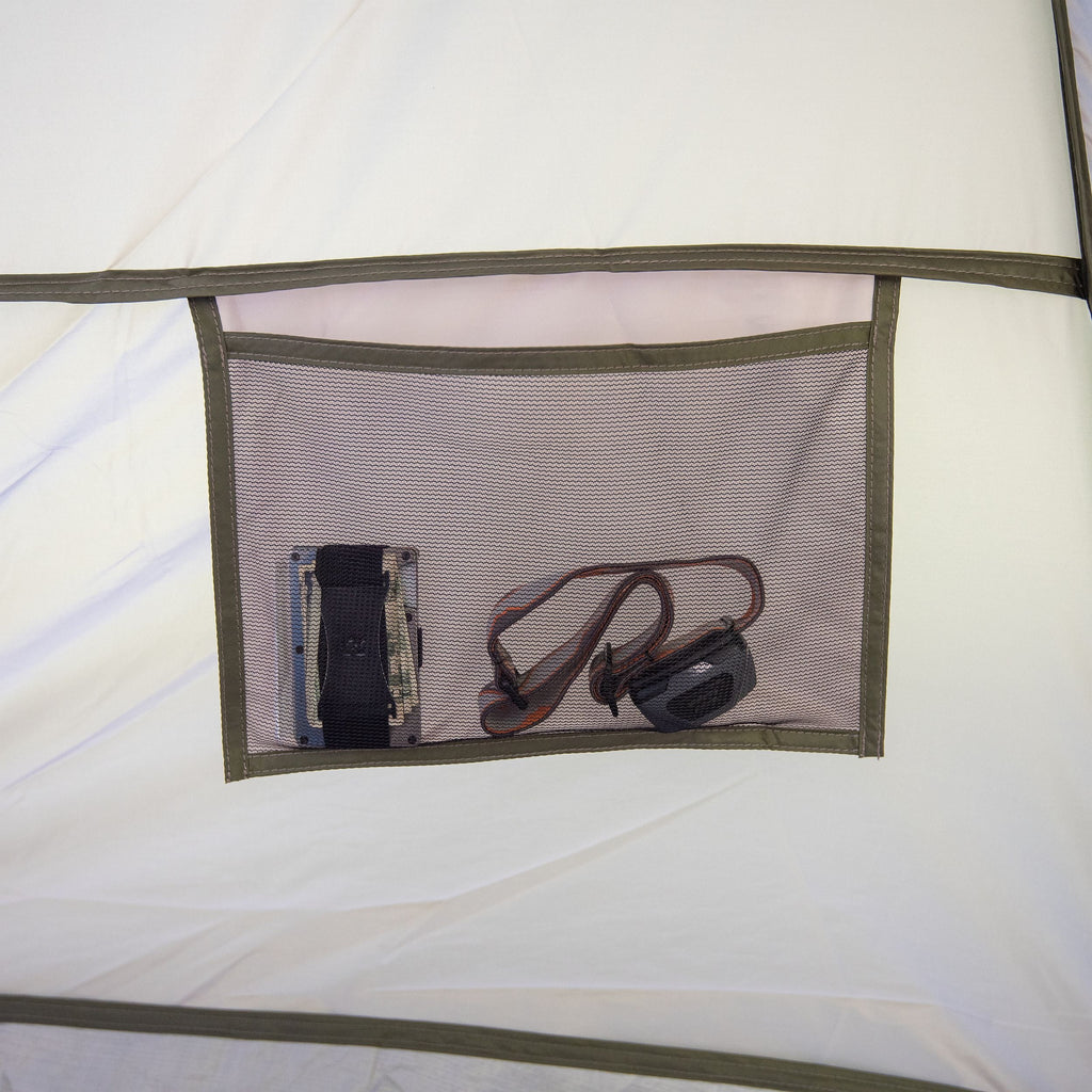 10-Person 3-Room Tent with Shade Awning F836