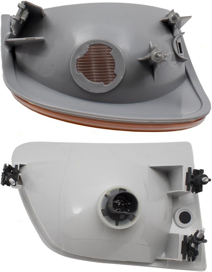 Headlight and Park/Signal Light 4 Piece Set Compatible with 1997-2003 Ford F-150 S353