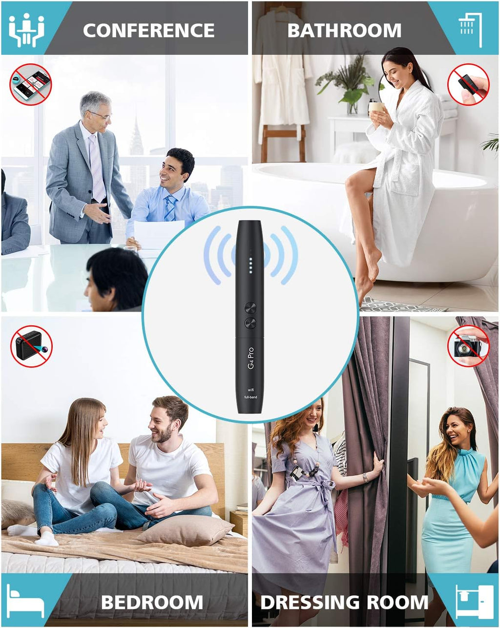 Anti Spy Detector Bug Detector J3912