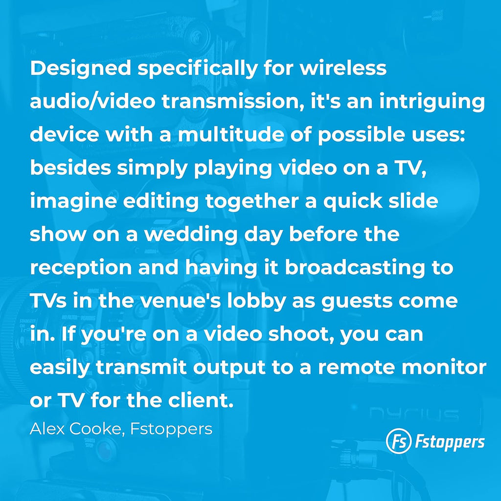 Wireless HDMI Video Transmitter & Receiver for 1080p Video up to 165ft W54637