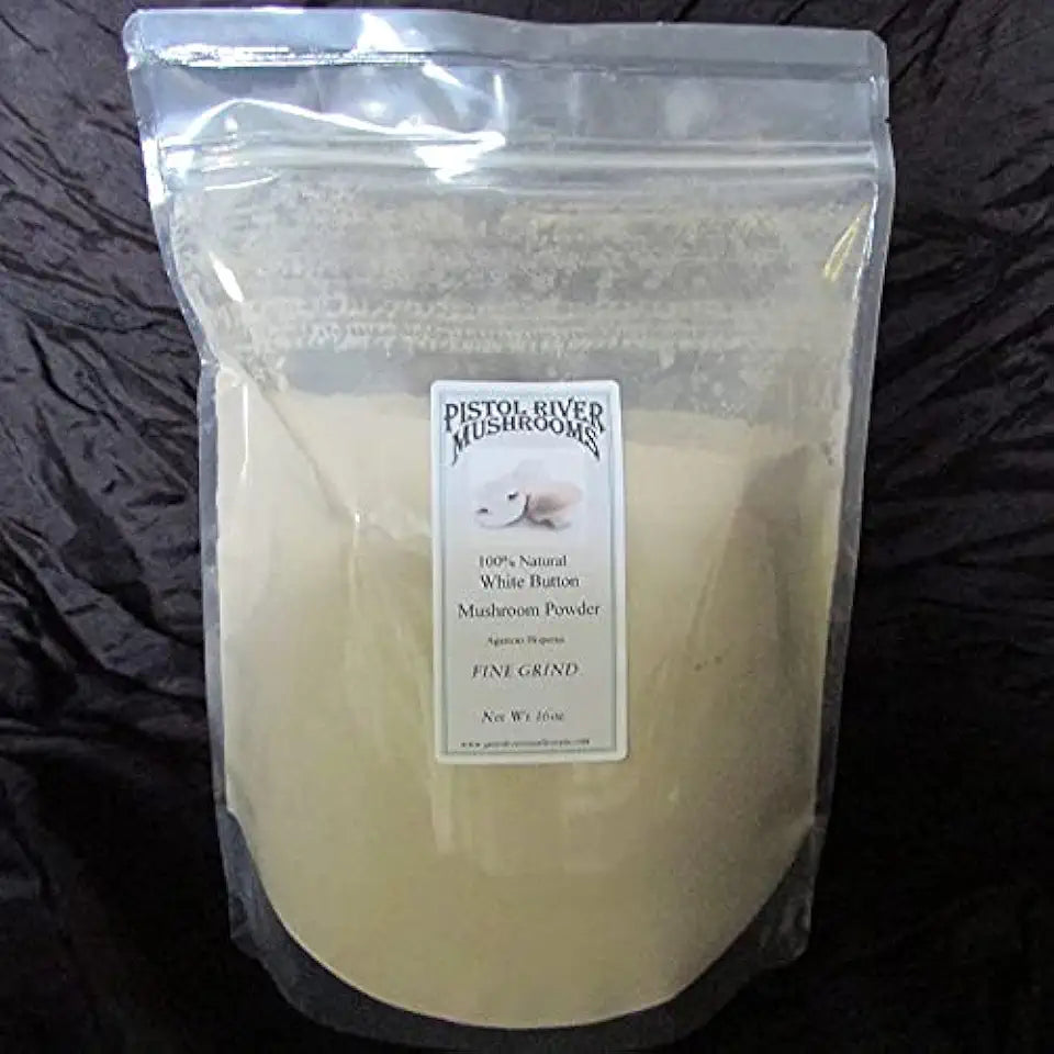 White Button Mushroom Powder 16oz Fine E93558