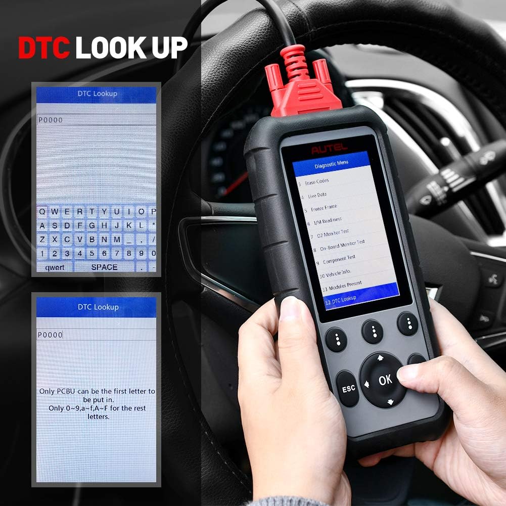 4 System Car Diagnostic Tool with ABS, Engine, Transmission, SRS OBD2 Functions L37010