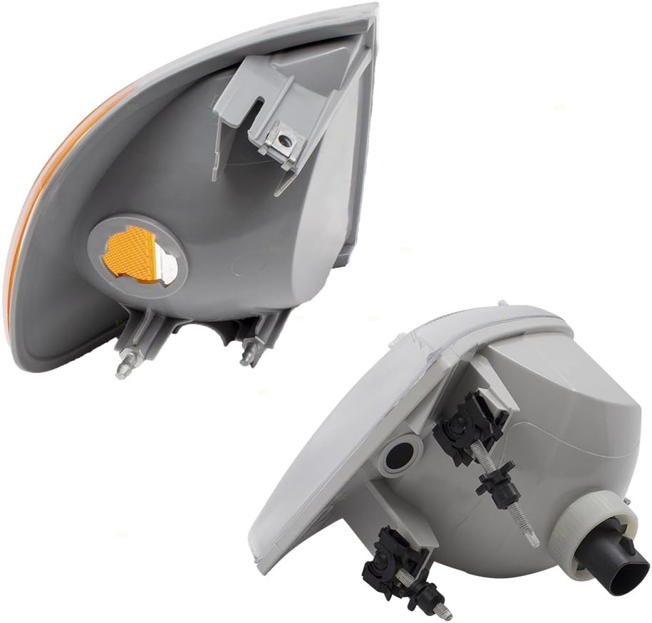 Headlight and Park/Signal Light 4 Piece Set Compatible with 1997-2003 Ford F-150 S353