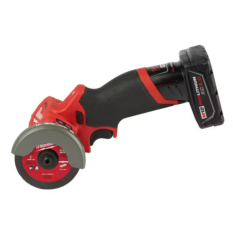 12V Cordless Brushless Cut Off Saw Kit with Battery M582905