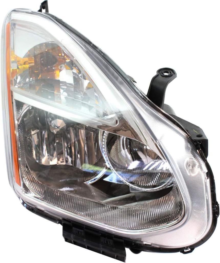 Passenger Side Halogen Headlight for Nissan Rogue 2009 2010 M710659