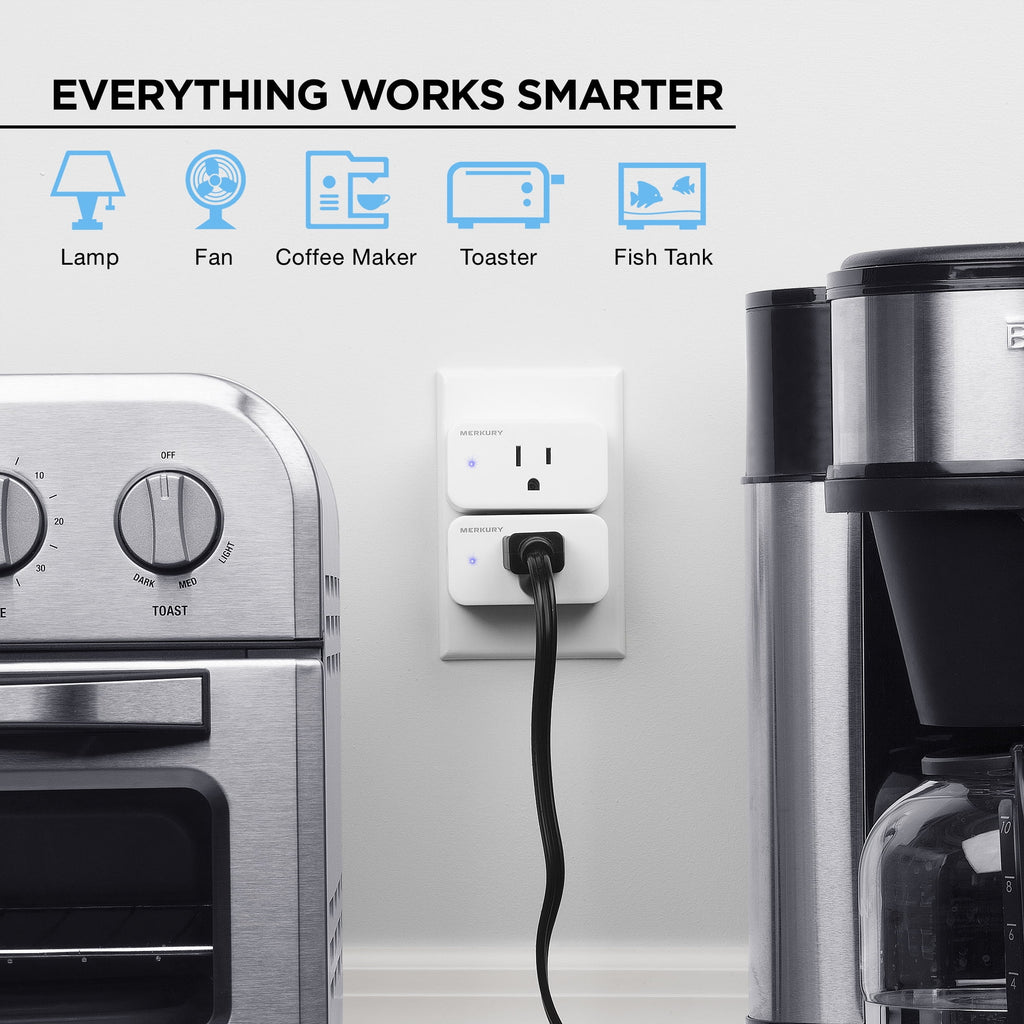 Smart Plug WiFi Outlet 4-pack M5455