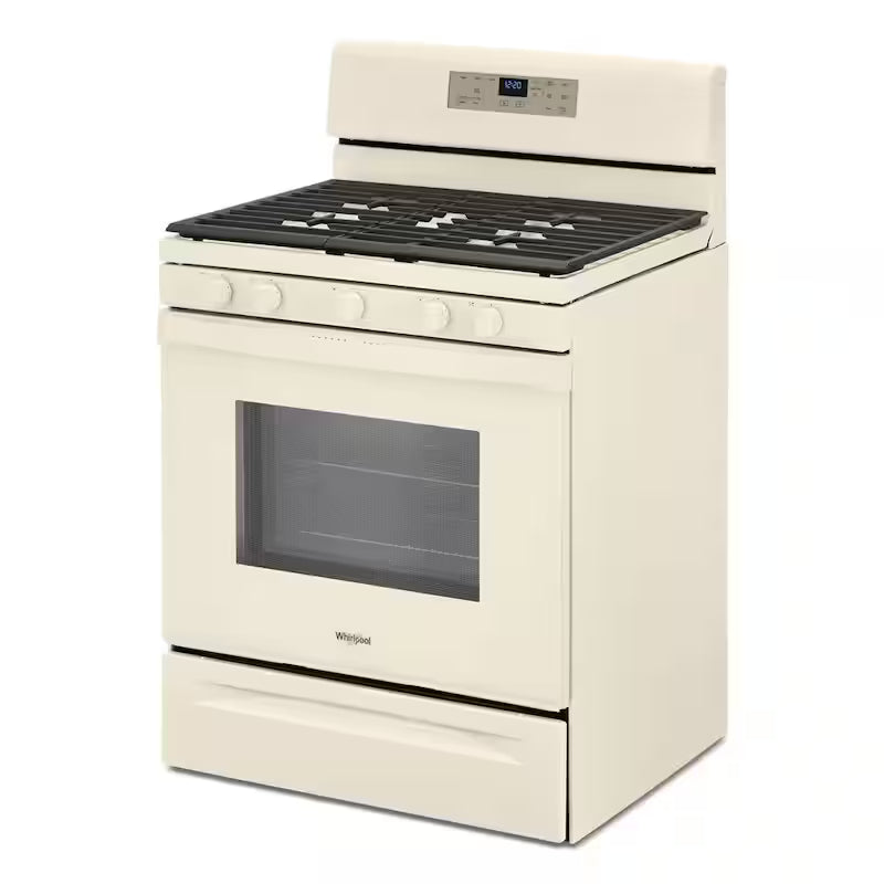 Gas Range with Self Cleaning and Center Oval Burner in Biscuit N188